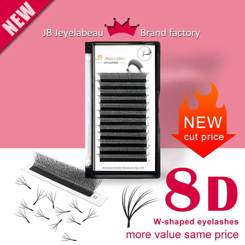 Eyelash Extension Volume - JB Jeyelabeau New 8D W Shaped