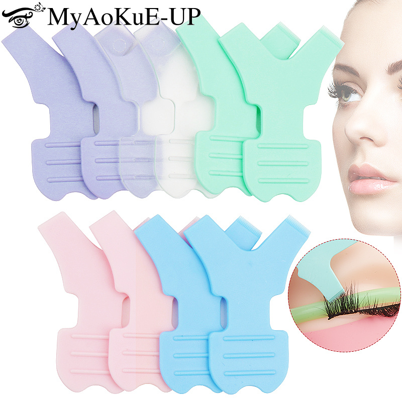 10pcs New Reuseable Eyelash Ex - Eyelash Extension Y Shape 评论和价格