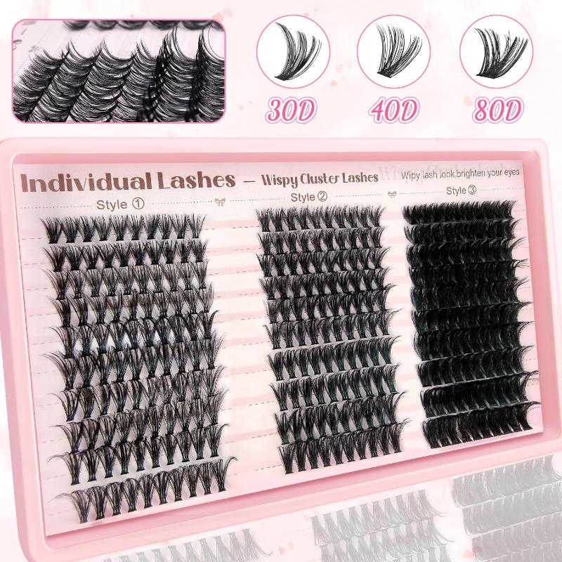 DIY Lash Extensions Kit with S - Eyelash Extension Volume 评论和价格