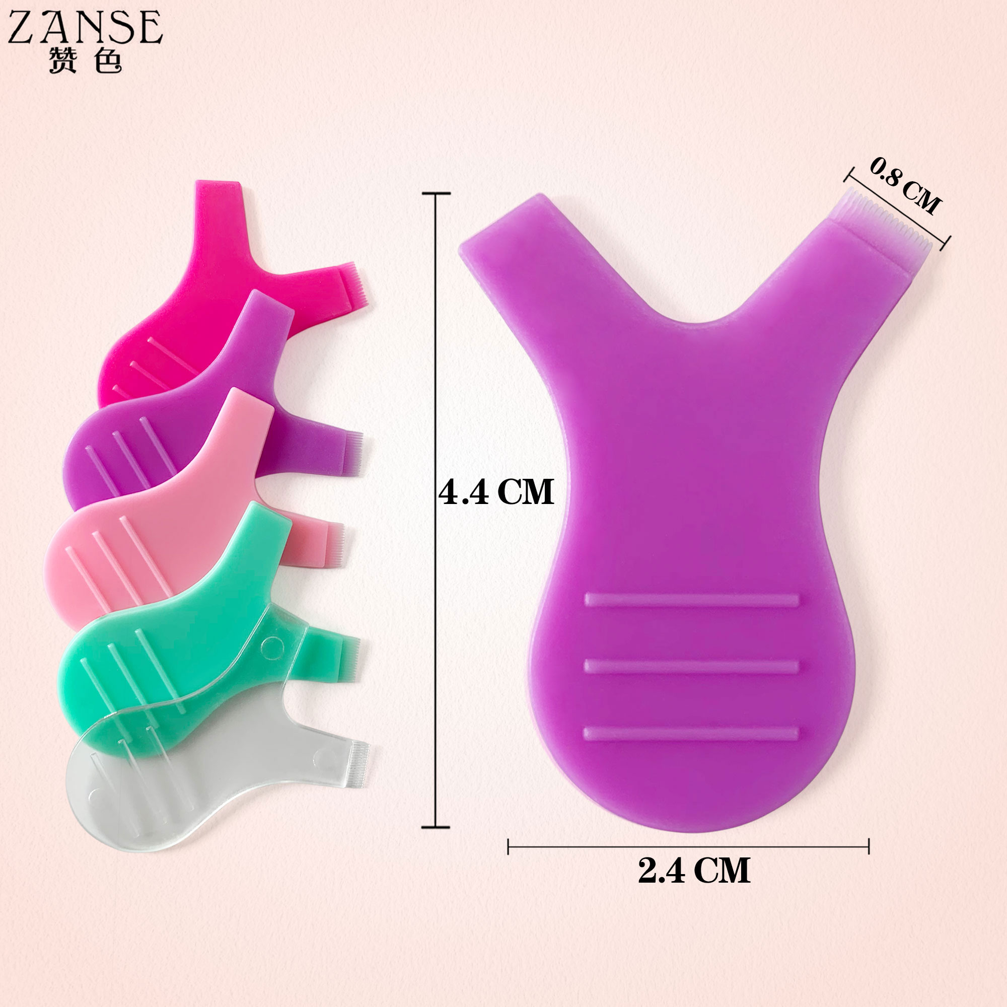 50pcs Makeup Eyelash Brushes R - Eyelash Extension Y Shape 评论和价格