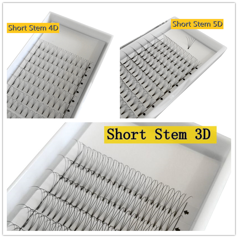 5 Trays/Lot Long Stem High Qua - Eyelash Extension For Asian Eyes 评论和价格