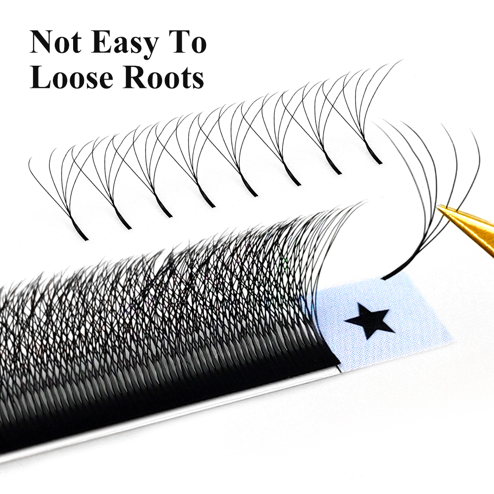 LAKANAKU W Shape Bloom 3D 4D 5 - Eyelash Extension Y Shape 评论和价格