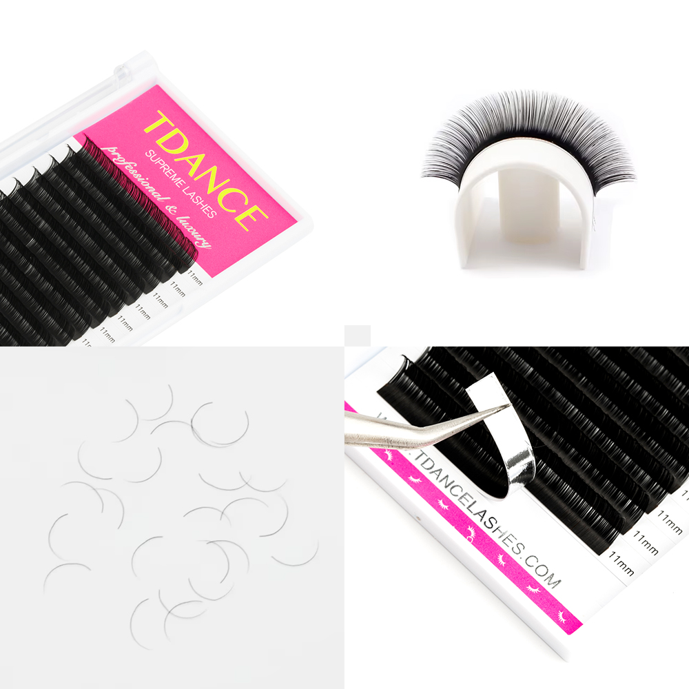 TDANCE Eyelash Extension 16Row - Eyelash Extension For Asian Eyes 评论和价格