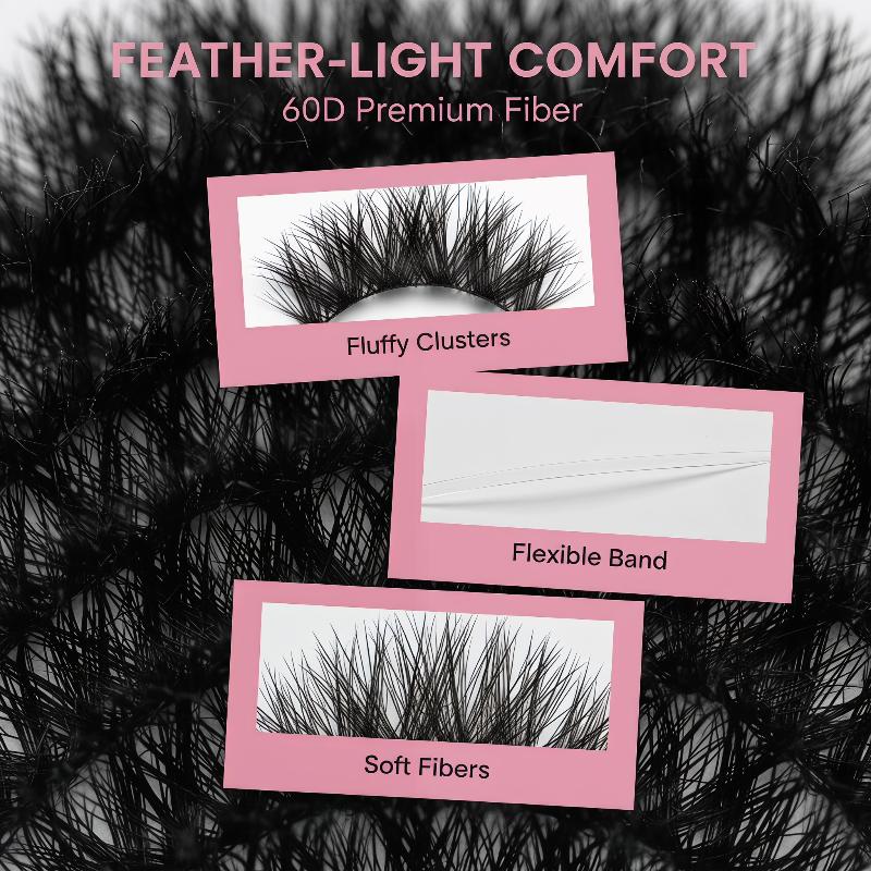 1 Set DIY Individual Eyelashes - Eyelash Extension Volume 评论和价格