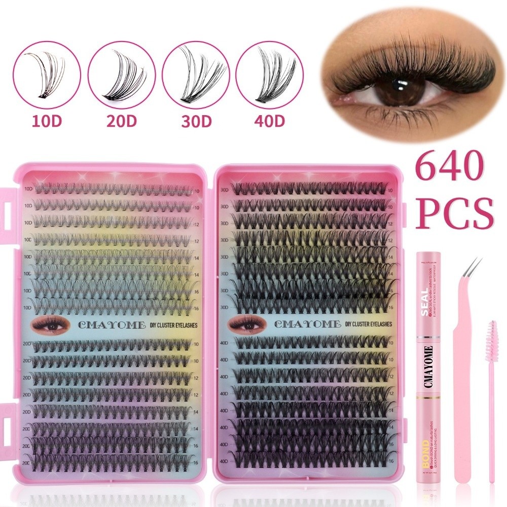 Bond and Seal False Eyelashes  - Eyelash Extension Volume 评论和价格