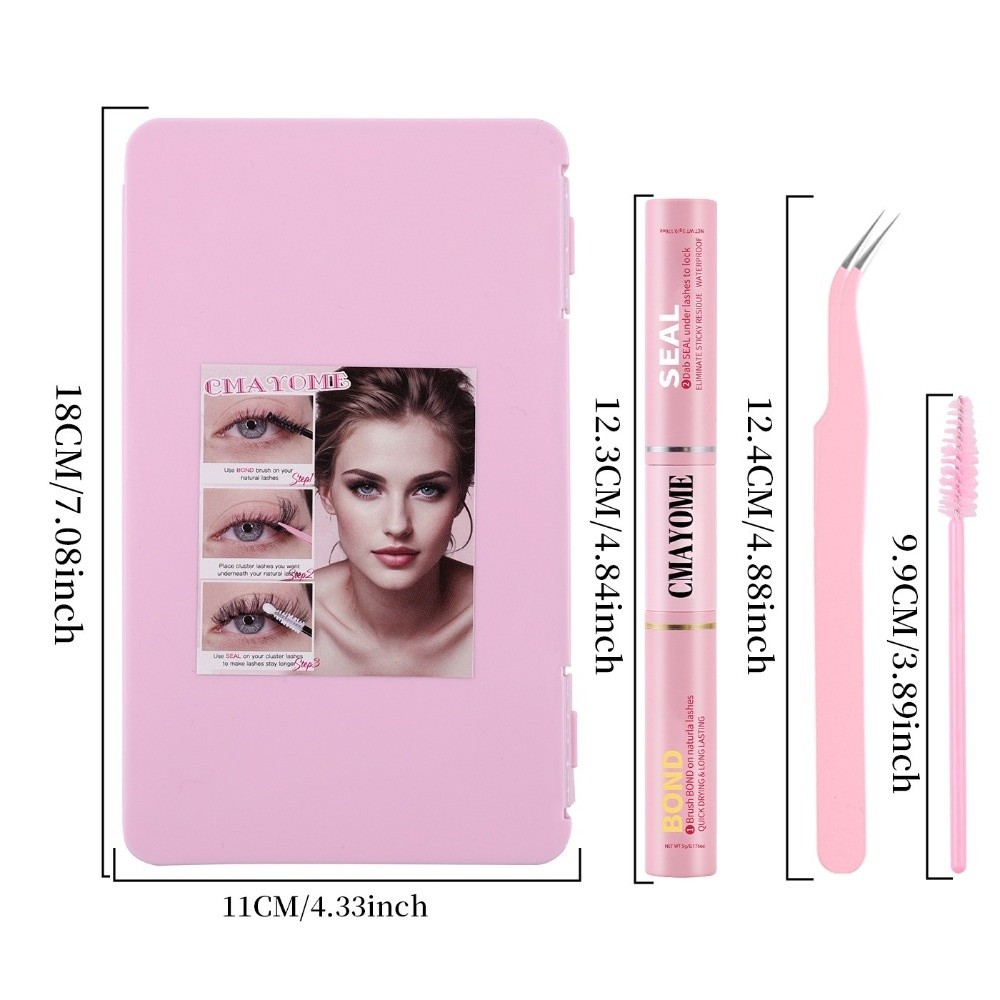 Bond and Seal False Eyelashes  - Eyelash Extension Volume 评论和价格