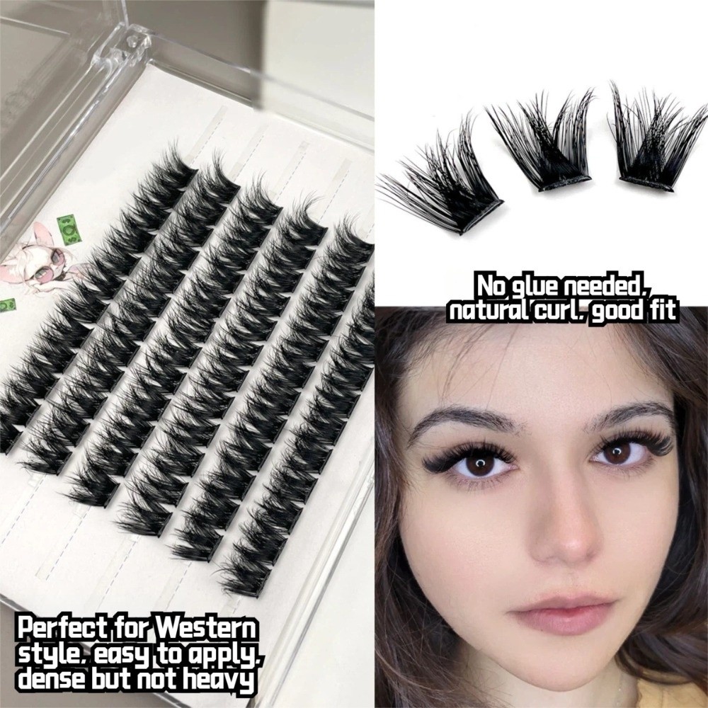 14mm Length False Eyelashes Bo - Eyelash Extension Wispy 评论和价格