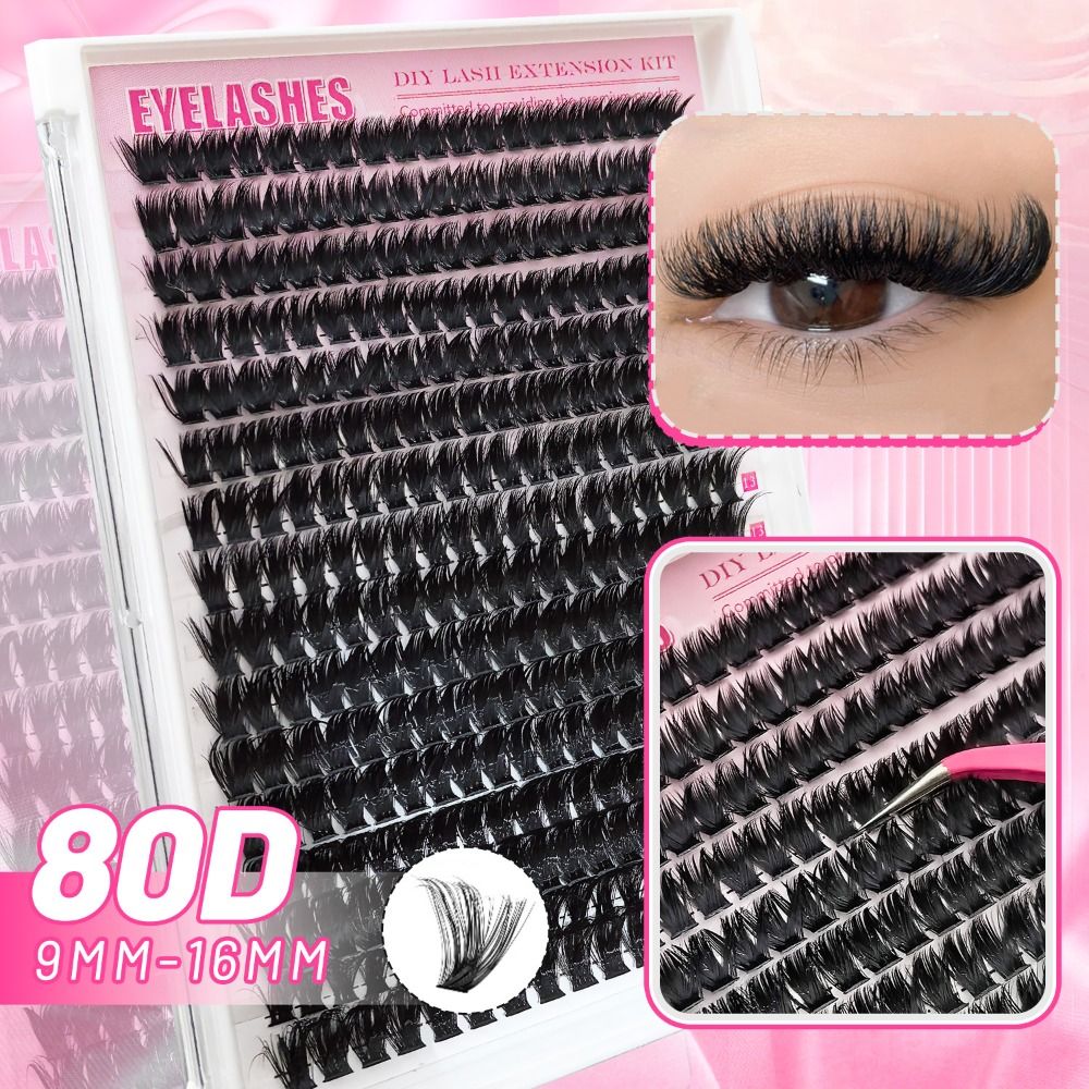 Natural Look False Eyelashes B - Eyelash Extension Wispy 评论和价格