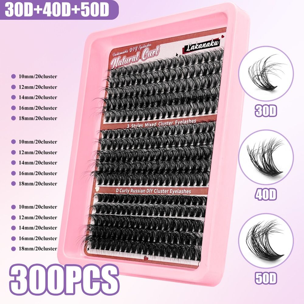 9-16mm Length False Eyelashes  - Eyelash Extension Wispy 评论和价格