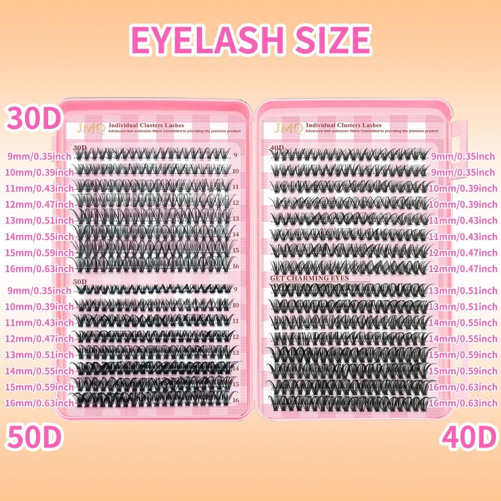 9-16mm Length False Eyelashes  - Eyelash Extension Wispy 评论和价格