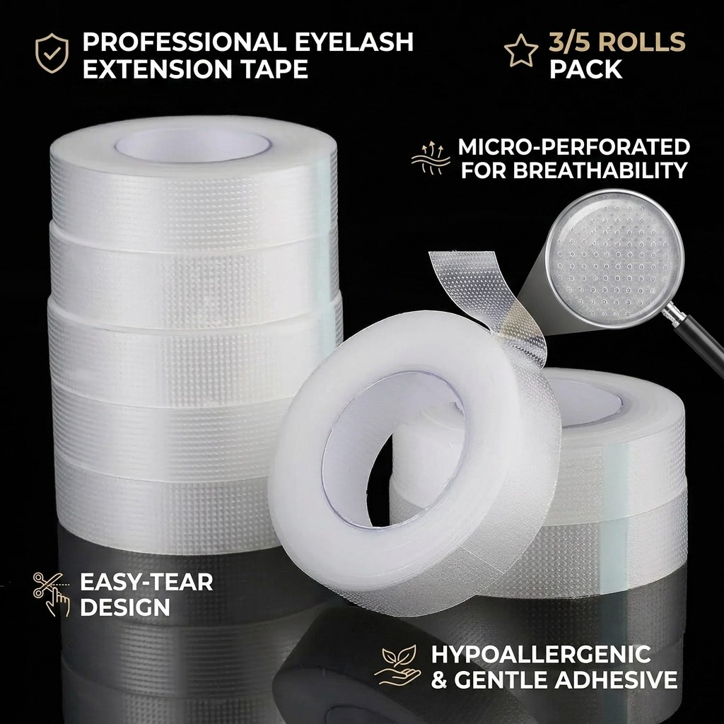 3/5 Rolls PE Lash Tape Breatha - Tape Breathable Lash 评论和价格