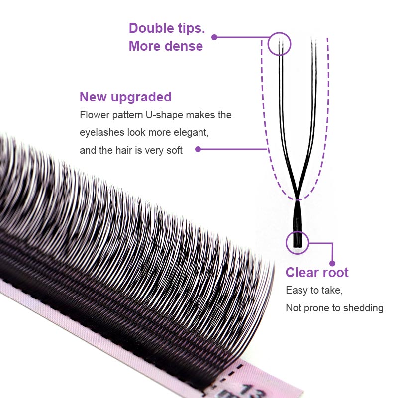 New Arrival U YY Lashes Handma - Eyelash Extension Y Shape 评论和价格
