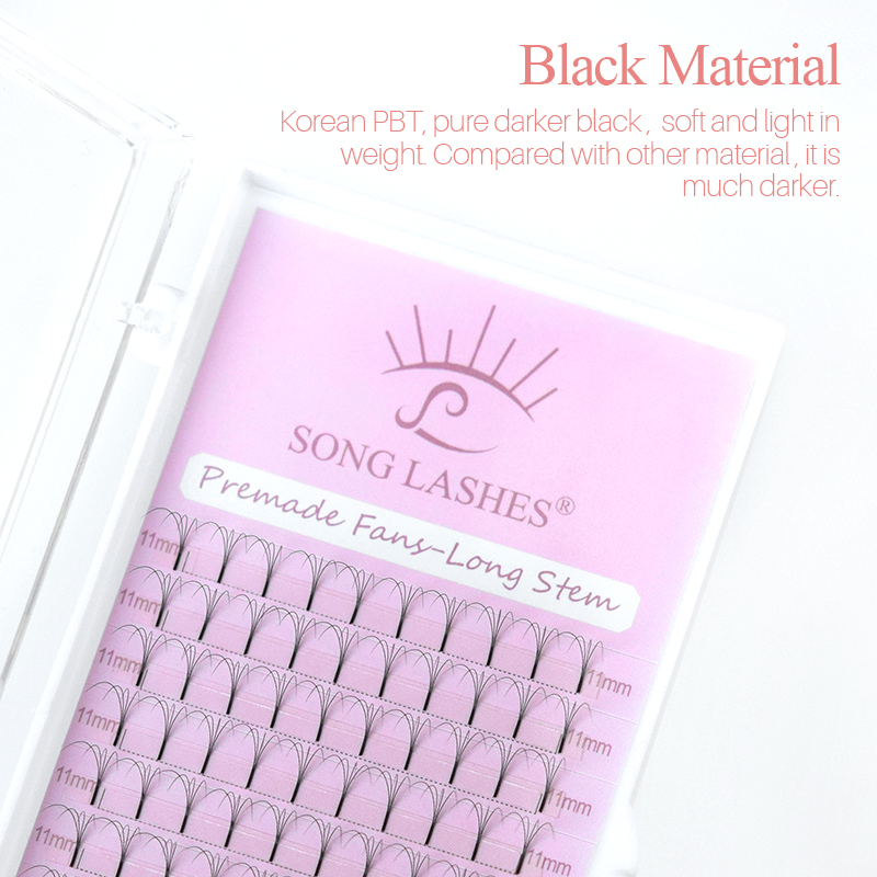 SONGLASHES Long Root 2D to 6D  - Eyelash Extension For Asian Eyes 评论和价格