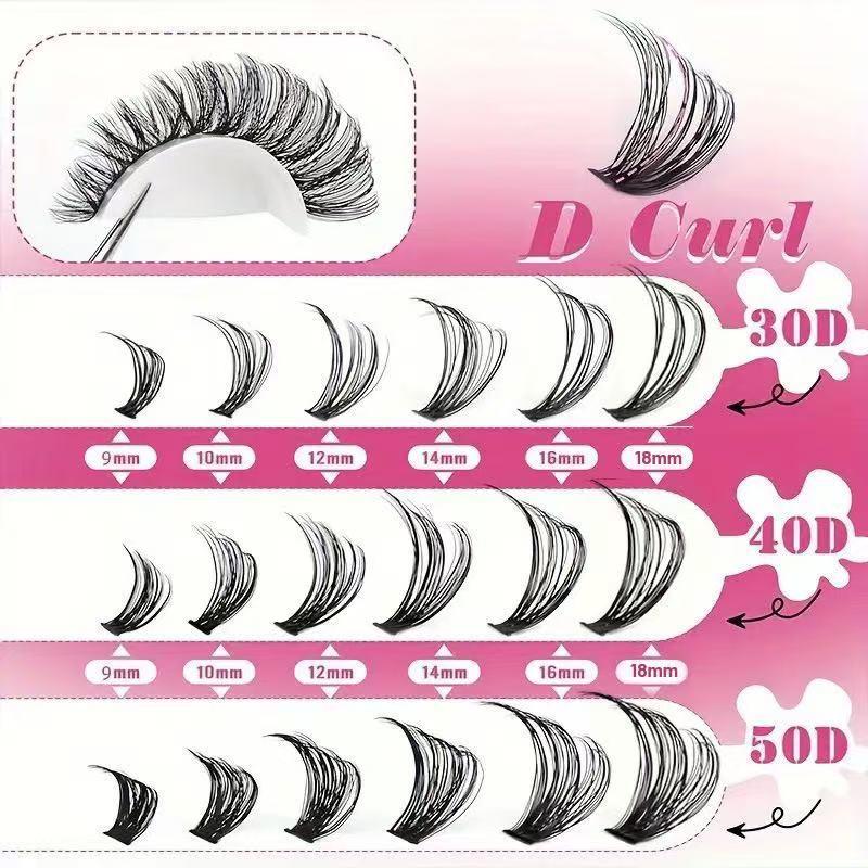 Professional D Curl Cluster La - Eyelash Extension Volume 评论和价格