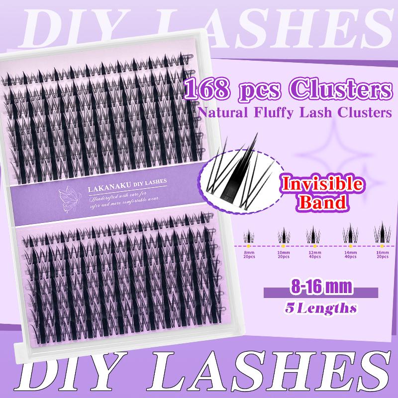 Natural Eyelashes Lashes Clust - Eyelash Extension For Asian Eyes 评论和价格