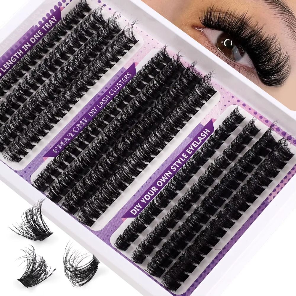 Natural Look False Eyelashes W - Eyelash Extension Wispy 评论和价格