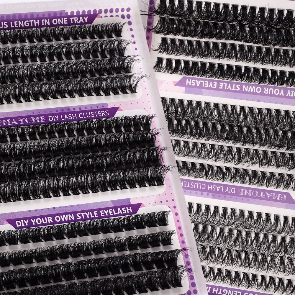 Natural Look False Eyelashes W - Eyelash Extension Wispy 评论和价格