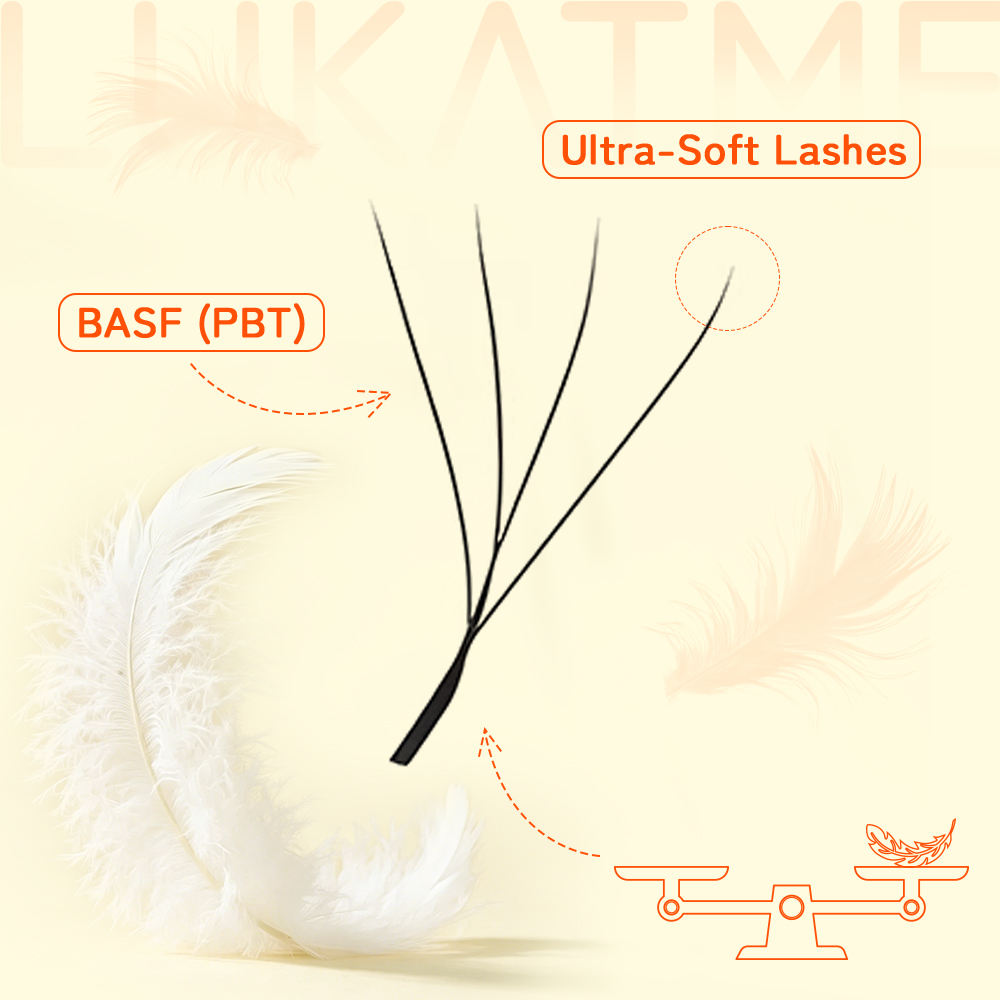 10PCS/SET LUKATME Premade Fans - Eyelash Extension Y Shape 评论和价格