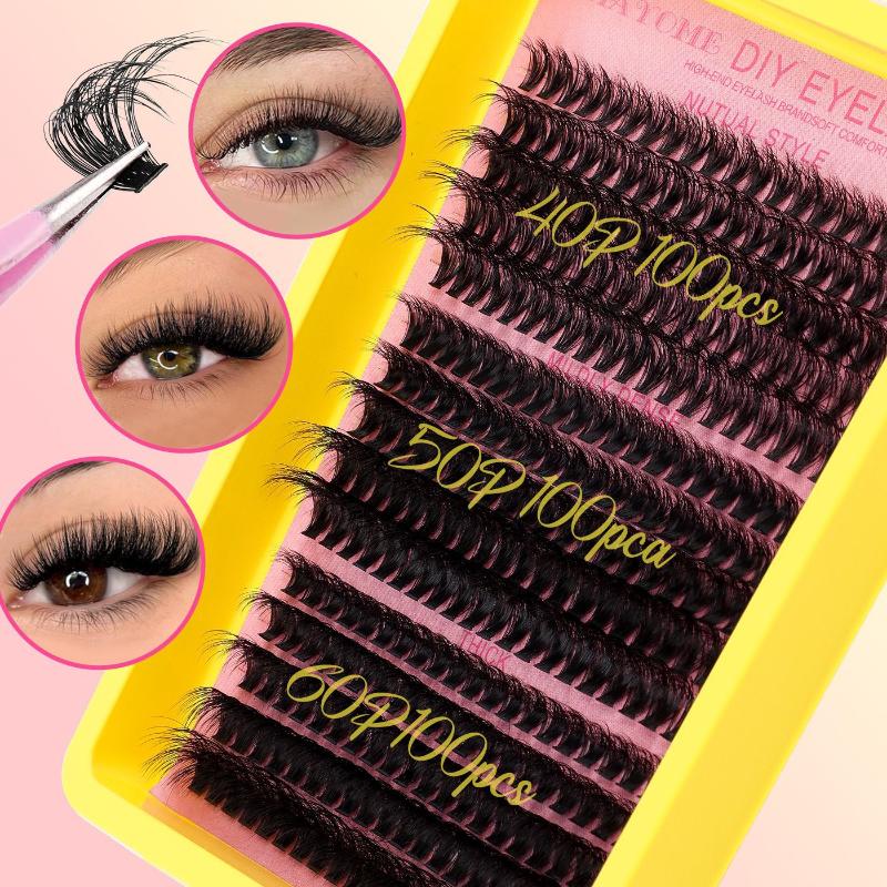Cluster Lashes Kit Individual  - Eyelash Extension Volume 评论和价格