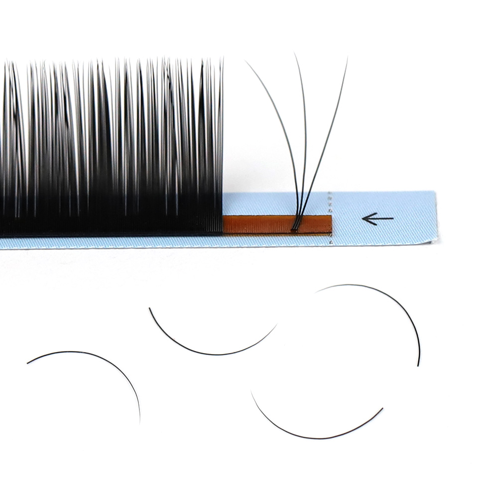 AGUUD J B C CC D Russian Volum - Eyelash Extension For Asian Eyes 评论和价格
