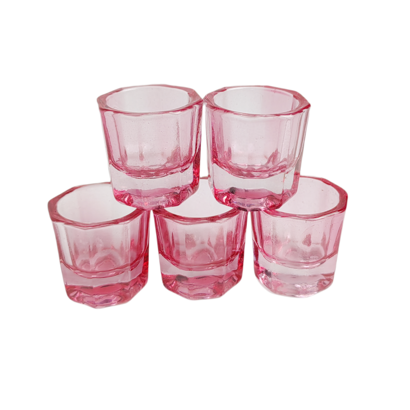 5pcs Glass Dappen Dish For Nai - Eyelash Extension Or Lash Lift 评论和价格