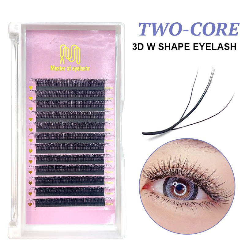 New Fairy 3D Thick W Shape Eas - Eyelash Extension Y Shape 评论和价格