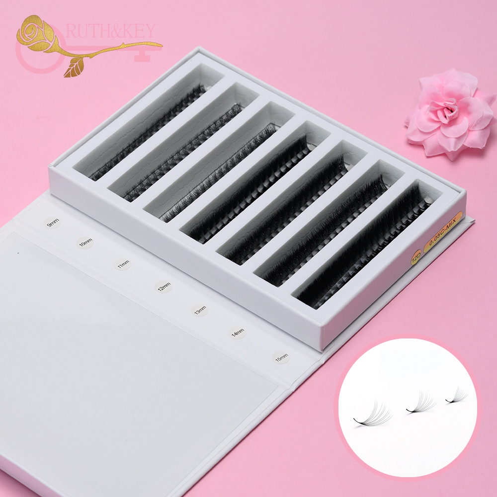 2000 Fans 0.05 0.07 Mix C D La - Eyelash Extension Volume 评论和价格