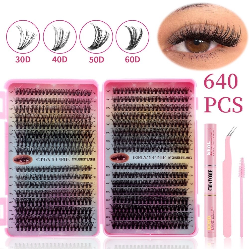 Bond and Seal False Eyelashes  - Eyelash Extension Volume 评论和价格
