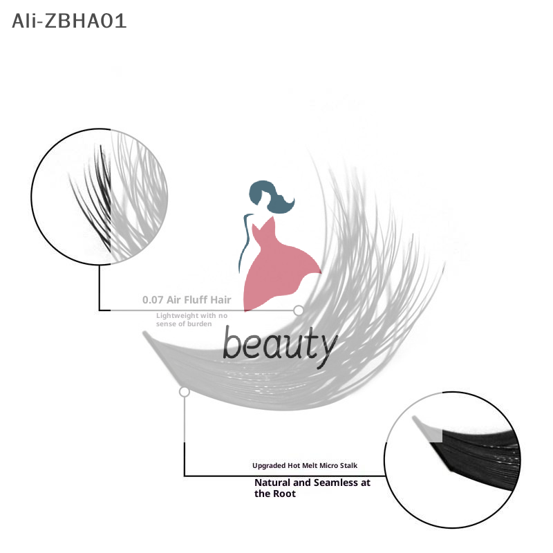 3D Faux Mink Lashes Wispy Eyel - Eyelash Extension Volume 评论和价格