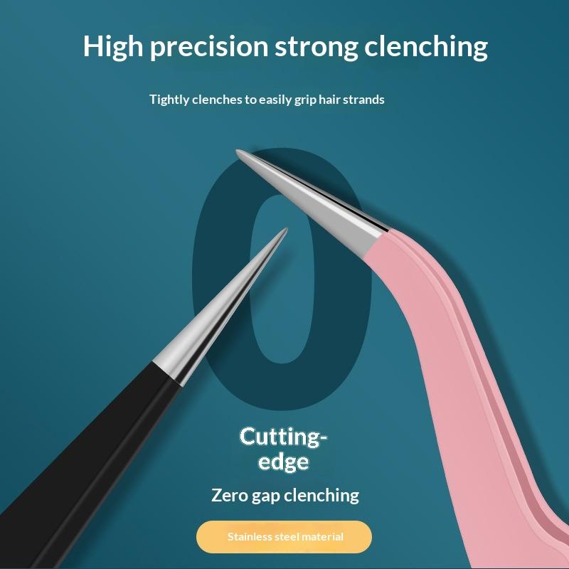 Stainless Steel Tweezers  Prec - Eyelash Extension Volume 评论和价格