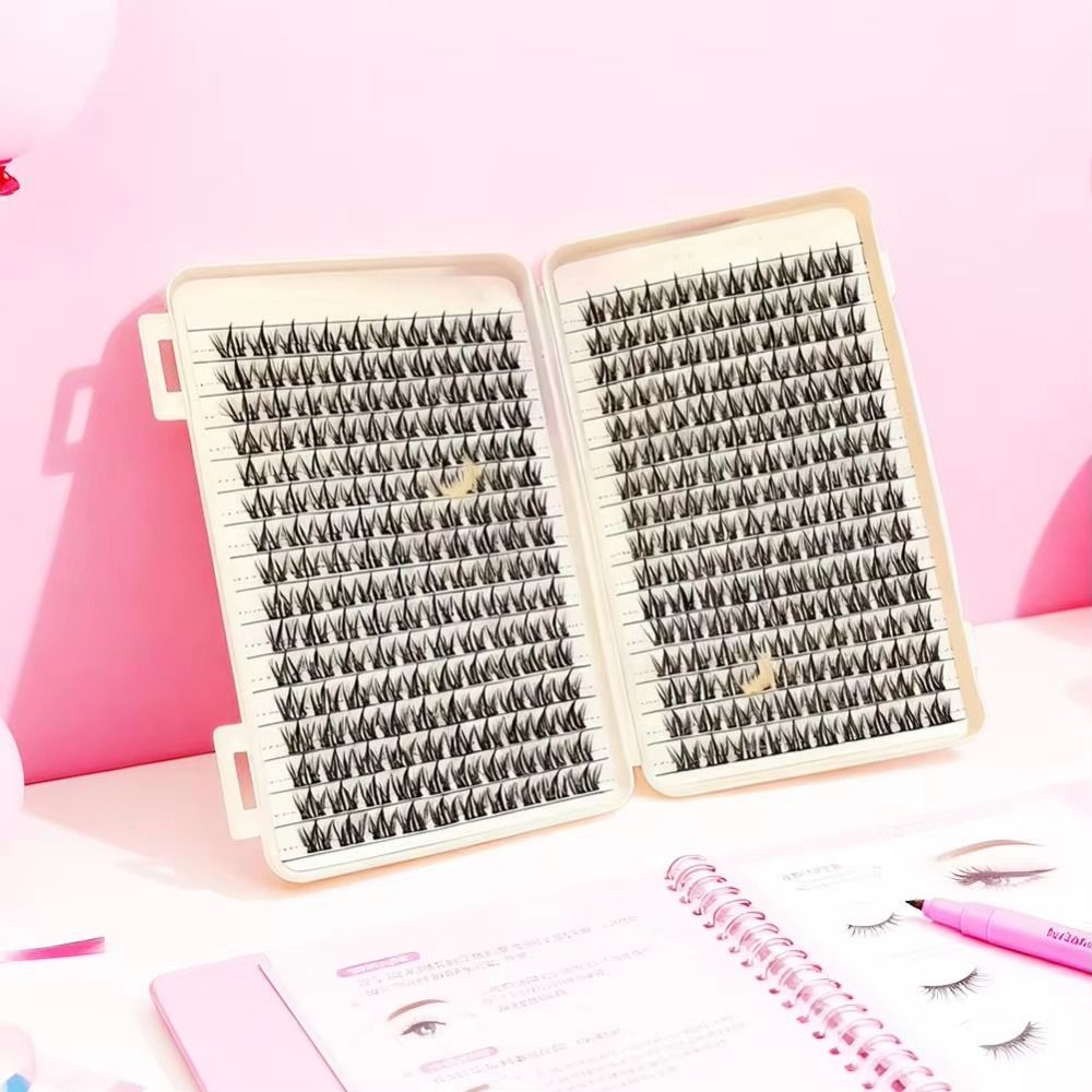 Natural Look False Eyelashes W - Eyelash Extension Wispy 评论和价格