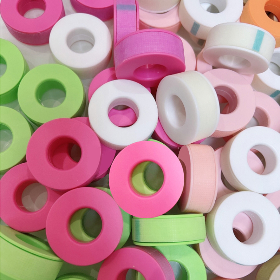 10 Rolls Silicone Gel Eyelash  - Tape Breathable Lash 评论和价格